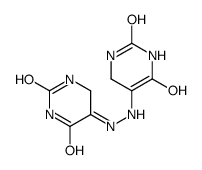 5-[(6-hydroxy-2-oxo-3,4-dihydro-1H-pyrimidin-5-yl)hydrazinylidene]-1,3-diazinane-2,4-dione结构式