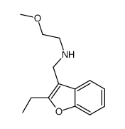 N-[(2-ethyl-1-benzofuran-3-yl)methyl]-2-methoxyethanamine Structure