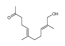 11-hydroxy-6,10-dimethylundeca-5,9-dien-2-one结构式