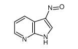 3-nitroso-1H-pyrrolo[2,3-b]pyridine结构式
