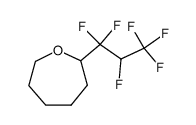 2-(1,1,2,3,3,3-hexafluoropropyl)oxepane Structure