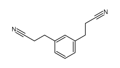 3-[3-(2-cyanoethyl)phenyl]propanenitrile结构式