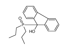 9-dipropylphosphorylfluoren-9-ol结构式