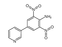 2,6-dinitro-4-pyridin-3-yl-aniline Structure