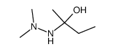 2-(N',N'-Dimethyl-hydrazino)-butan-2-ol结构式