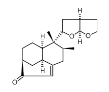 Desacetyl-tetrahydroclerodin-cyclohexenon结构式