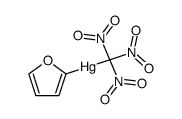 [2]furyl-trinitromethyl-mercury结构式