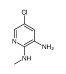 5-氯-N2-甲基吡啶-2,3-二胺结构式