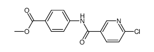 4-[(6-chloro-pyridine-3-carbonyl)-amino]-benzoic acid methyl ester Structure