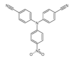 4-(4-cyano-N-(4-nitrophenyl)anilino)benzonitrile结构式