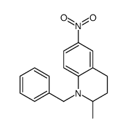 1-Benzyl-2-methyl-6-nitro-1,2,3,4-tetrahydroquinoline Structure