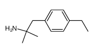 2-(4-ethyl-phenyl)-1,1-dimethyl-ethylamine Structure