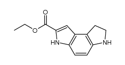3,6,7,8-四氢吡咯并[3,2-e]吲哚-2-甲酸乙酯结构式