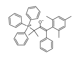 1-mesityl-3-methyl-1-phenyl-3-(triphenylphosphonio)but-1-en-2-olate Structure