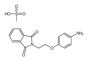 2-[2-(4-aminophenoxy)ethyl]isoindole-1,3-dione,methanesulfonic acid Structure
