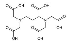 2,4-bis[bis(carboxymethyl)amino]butanoic acid Structure