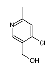 (4-chloro-6-methylpyridin-3-yl)methanol Structure