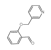 2-(Pyridin-3-ylmethoxy)-benzaldehyde structure