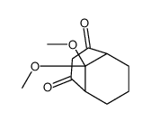 9,9-dimethoxybicyclo[3.3.1]nonane-2,4-dione结构式