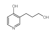 3-(3-Hydroxypropyl)pyridin-4-ol Structure