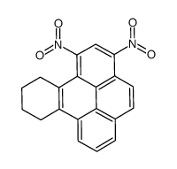 1,3-DINITRO-9,10,11,12-TETRAHYDRABENZO(E)PYRENE结构式
