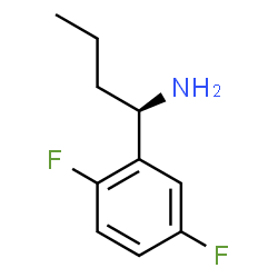 (1R)-1-(2,5-DIFLUOROPHENYL)BUTYLAMINE结构式