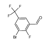 3-bromo-2-fluoro-5-(trifluoromethyl)benzaldehyde picture