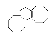 2-ethyl-1,1'-bi(1-cycloocten-1-yl)结构式