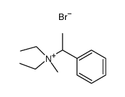 diethylmethyl-1-phenylethylammonium bromide Structure