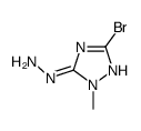 3-bromo-5-hydrazino-1-methyl-1H-1,2,4-triazole(SALTDATA: FREE) Structure