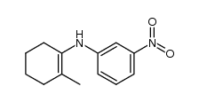 N-(2-methylcyclohex-1-en-1-yl)-3-nitroaniline结构式