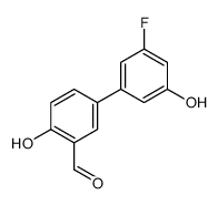 5-(3-fluoro-5-hydroxyphenyl)-2-hydroxybenzaldehyde结构式