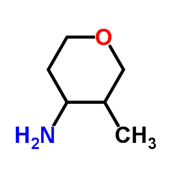 3-Methyltetrahydro-2H-pyran-4-amine Structure