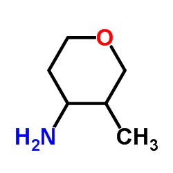 3-Methyltetrahydro-2H-pyran-4-amine structure