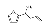 1-(thiophen-2-yl)but-3-en-1-amine结构式
