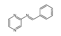 1-phenyl-N-(pyrazin-2-yl)methanimine Structure