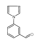 3-(1-H吡咯基)苯甲醛结构式