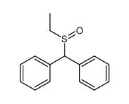 diphenylmethyl ethyl sulfoxide Structure