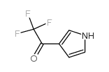 2,2,2-trifluoro-1-(1H-pyrrol-3-yl)ethanone structure