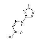 1,1-Ethenediol,2-(1H-pyrazol-3-ylazo)-,(Z)-(9CI) Structure