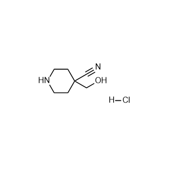 4-(Hydroxymethyl)piperidine-4-carbonitrile hydrochloride picture