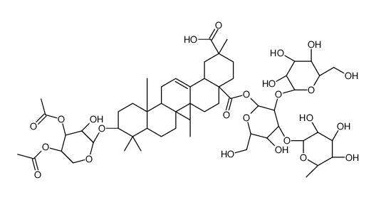 yiyeliangwanoside I structure