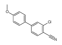 2-chloro-4-(4-methoxyphenyl)benzonitrile structure