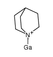 quinuclidine adduct of gallium trihydride Structure