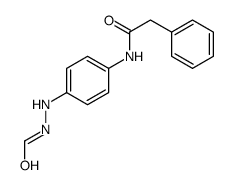 N-[4-(2-formylhydrazinyl)phenyl]-2-phenylacetamide Structure