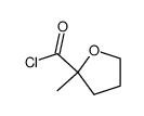 2-Furancarbonyl chloride, tetrahydro-2-methyl- (9CI) structure