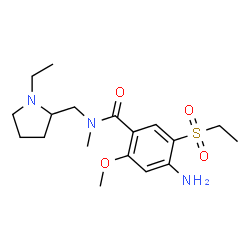 Amisulpride impurity H结构式