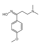 N-[3-(dimethylamino)-1-(4-methoxyphenyl)propylidene]hydroxylamine结构式