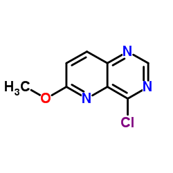 4-Chloro-6-methoxypyrido[3,2-d]pyrimidine Structure