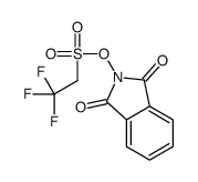 (1,3-dioxoisoindol-2-yl) 2,2,2-trifluoroethanesulfonate结构式